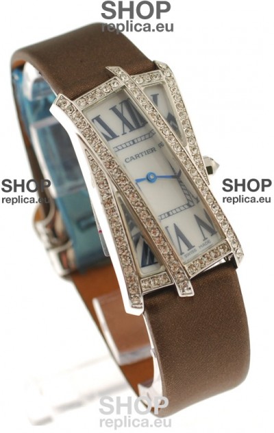 Cartier Tank Crash Ladies Swiss Watch