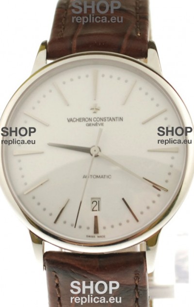 Vacheron Constantin Geneve Swiss Automatic Watch in White Dial