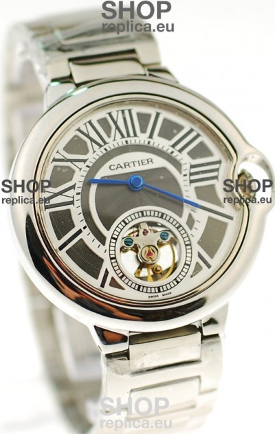 Ballon Bleu De Cartier flying Tourbillon Japanese Replica Watch