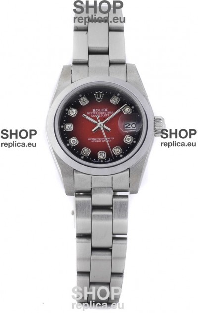 Rolex DateJust - Silver Lady's Swiss Replica Watch