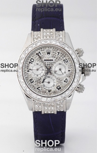 Rolex Daytona Diamonds Japanese Replica Watch