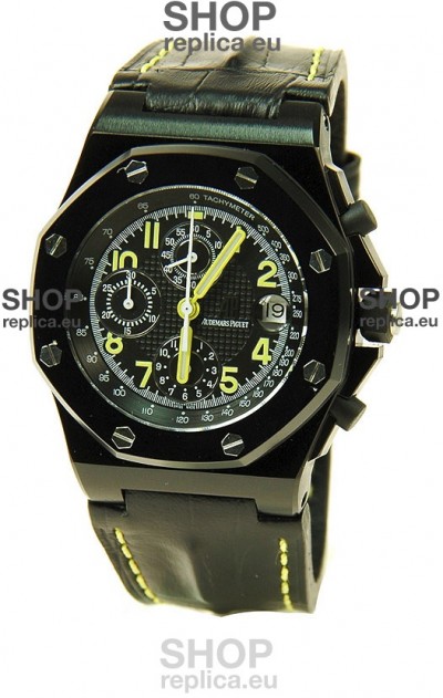 Audemars Piguet Royal Oak Offshore End of Days Swiss Watch in Black