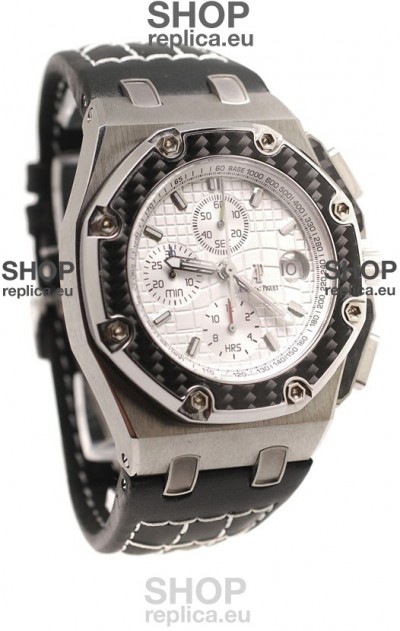 Audemars Piguet Royal Oak Offshore Juan Pablo Montoya Swiss Watch - Secs hands running at 12 O Clock