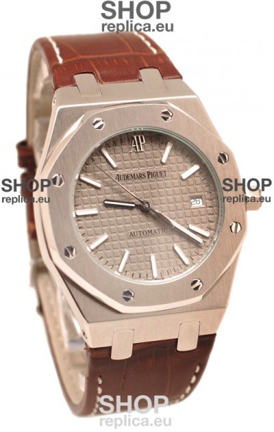 Audemars Piguet Royal Oak Offshore Swiss Replica Watch in Grey Dial