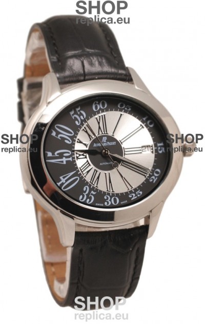 Audemars Piguet Millenary Hour and Minute Swiss Replica Steel Watch