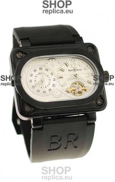Bell and Ross BR Minuteur Tourbillon PVD Japanese Watch