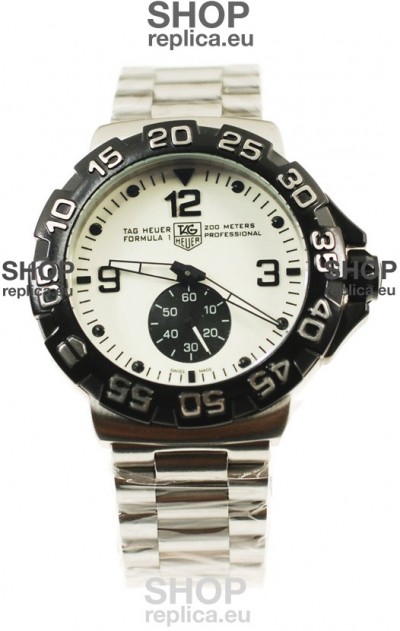 Tag Heuer Professional Formula 1 Japanese Replica Watch in Black Sub dial