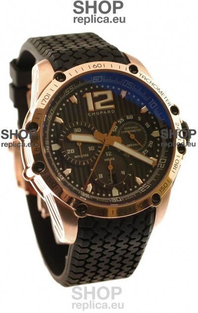 Chopard Classic Racing Superfast Swiss Replica Gold Watch