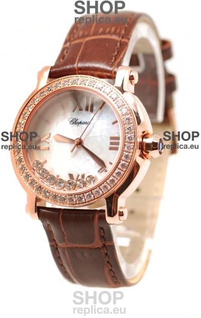 Chopard Happy Sport Ladies Swiss Replica Watch