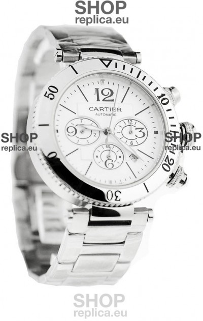 Cartier Pasha Seatimer Japanese Replica Watch