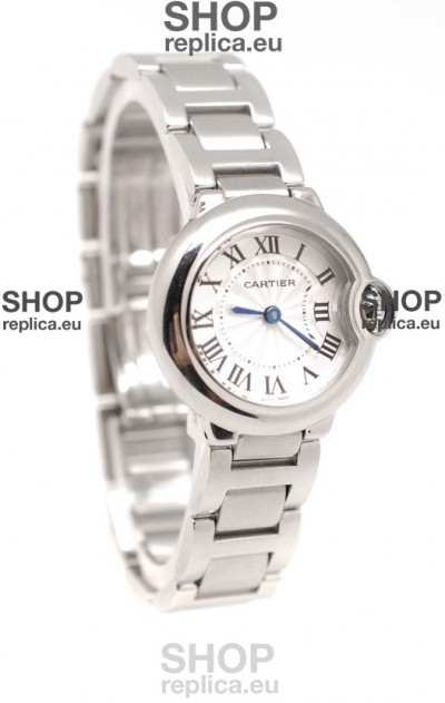 Cartier Ballon Swiss Ladies Wristwatch in Steel