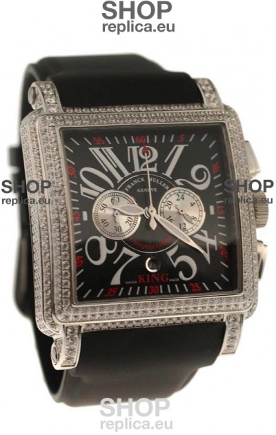Franck Muller Master of Complications Swiss Replica Watch in Black Dial