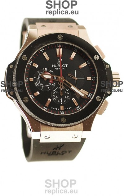Hublot Big Bang Swiss Chronograph Watch in Steel