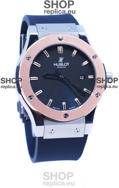 Hublot Geneve Classic Fusion Zirconium Gold Swiss Replica Watch