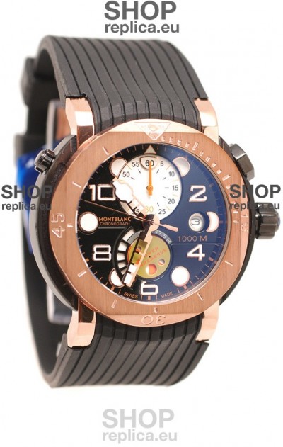 Mont Blanc Sports Chronograph Japanese Watch