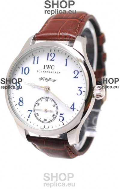IWC Portugese Automatic Watch in Blue Markers