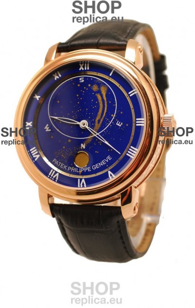 Patek Philippe Grand Complications Japanese Watch in Blue Dial