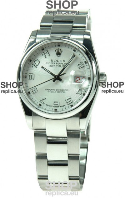 Rolex Datejust Swiss Replica Silver Watch