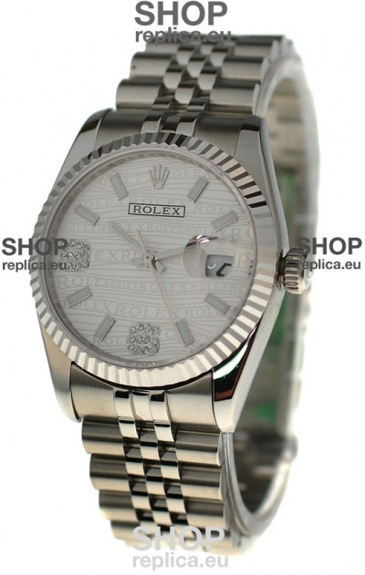 Rolex Datejust Silver Replica Watch