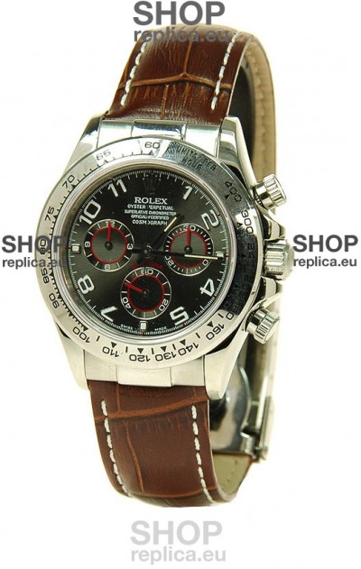 Rolex Daytona Cosmograph Swiss Replica Watch in Grey Dial