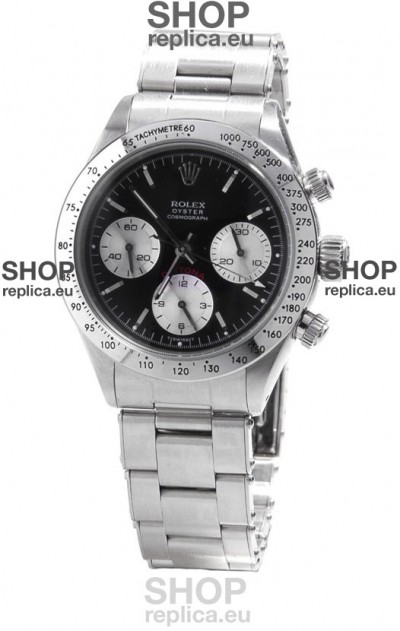 Rolex Replica Daytona Cosmograph Swiss Watch in Black Dial - 2011 Edition