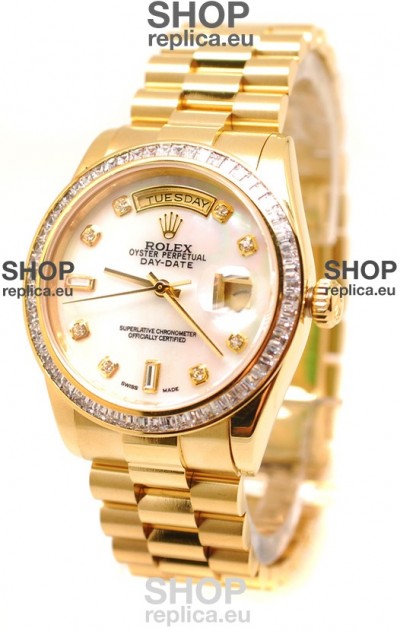 Rolex Day Date Gold Japanese Replica Watch