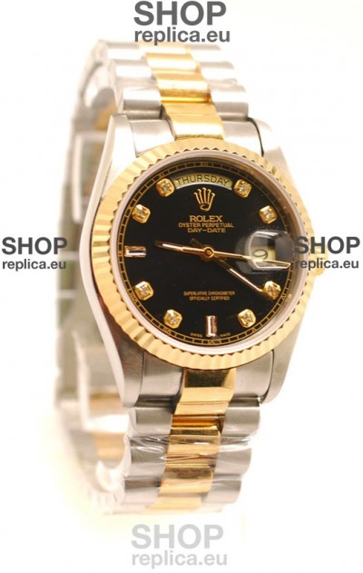 Rolex Day Date Two Tone Japanese Replica Watch