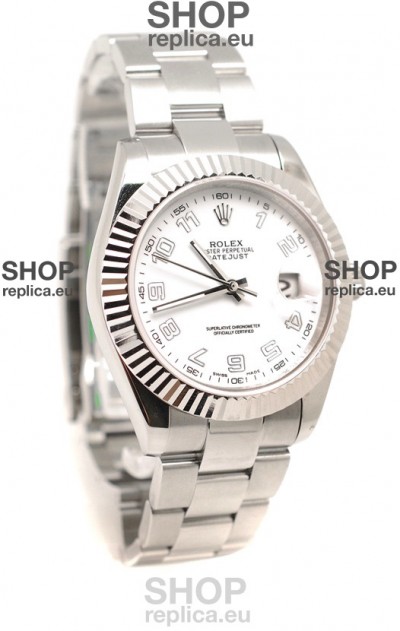 Rolex DateJust Mid-Sized Swiss Replica Watch