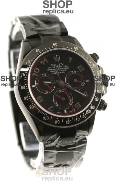 Rolex Daytona Cosmograph 2011 Edition Swiss Watch in Black