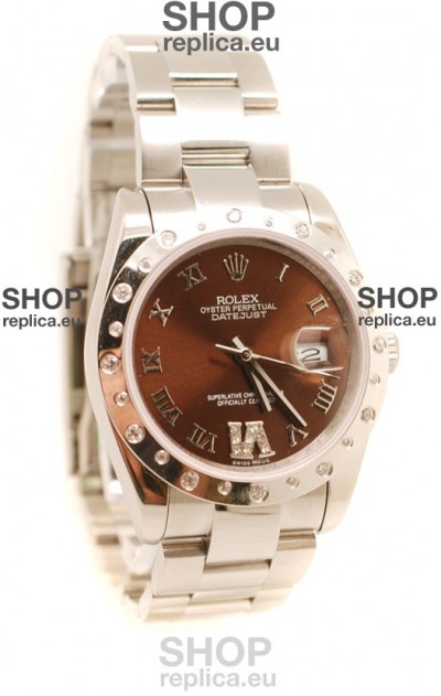 Rolex DateJust Mid-Sized Swiss Replica Watch