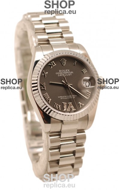 Rolex Oyster Perpetual Datejust Diamonds VI Swiss Replica Watch -36MM