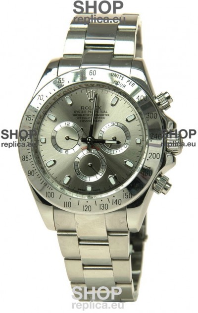 Rolex Daytona Silver Japanese Replica Watch