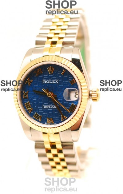 Rolex DateJust Mid-Sized Two Tone Japanese Replica Watch