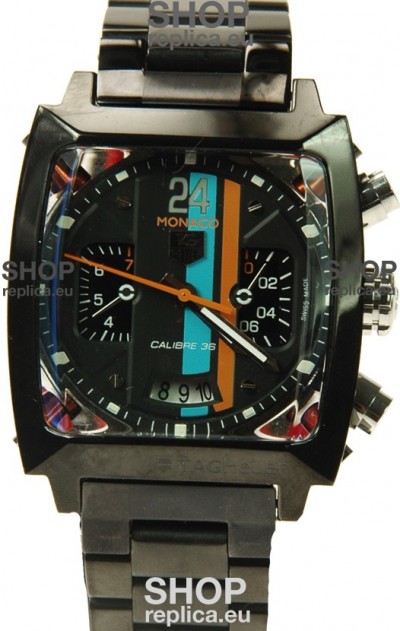 Tag Heuer Monaco Concept 24 Japanese PVD Watch