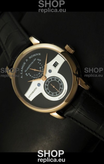 A.Lange & Sohne Zeitwerk Edition Japanese Watch Black Dial