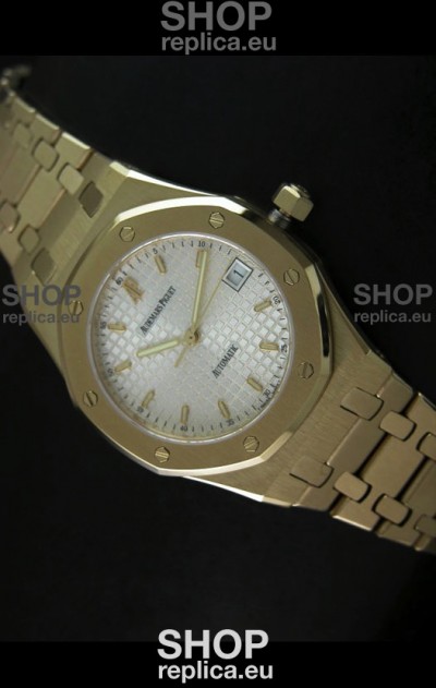 Audemars Piguet Royal Oak Swiss Watch Gold Plating - MIRROR REPLICA