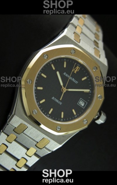 Audemars Piguet Royal Oak Swiss Watch Two Tone Gold/Steel Plating - MIRROR REPLICA