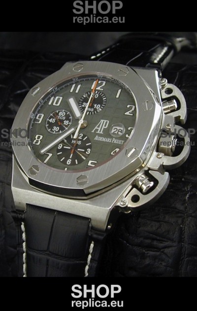 Audemars Piguet Royal Oak Watch in Grey Dial - Secs hand 9 O Clock
