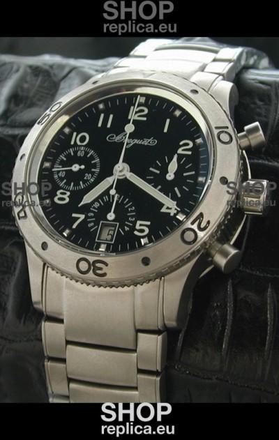Breguet Aeronavale Swiss Replica Titanium Watch