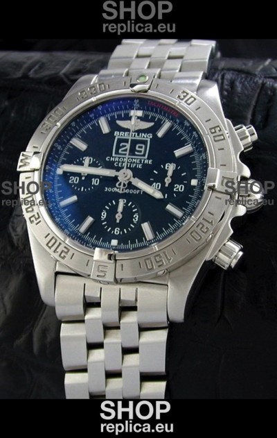 Breitling Blackbird Swiss Replica Watch in Black Dial