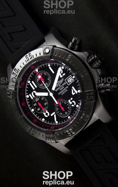 Breitling Super Avenger Swiss Replica Watch - Ultimate Mirror Replica - 48MM