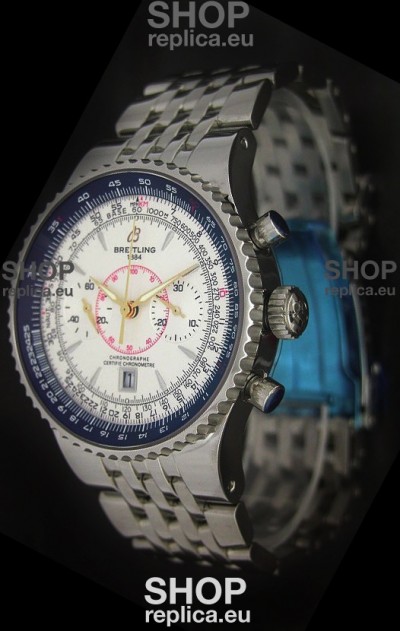 Breitling Montbrillant Legende Swiss Replica Watch White Dial