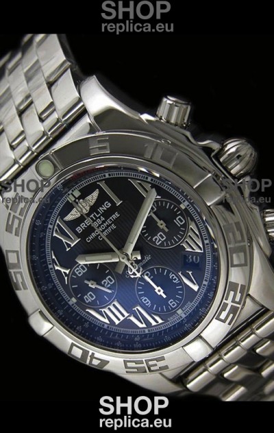 Breitling Chronomat B01 Swiss Replica Watch in Black Dial