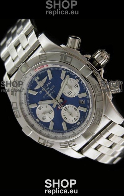Breitling Chronomat B01 Swiss Replica Watch in Blue Dial