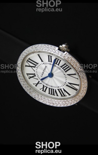 Cartier Ellipse Ladies Replica Watch in White Dial