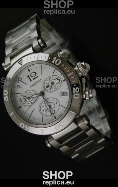 Cartier Pasha De Seatimer Japanese Quartz Watch