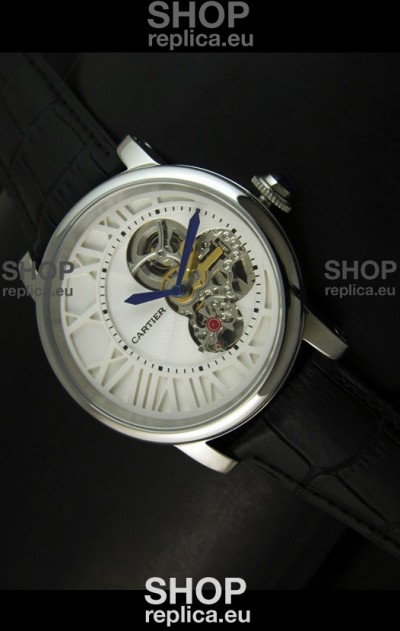 Rotonde De Cartier Cadran Love Japanese Replica Watch - Stainless Steel Case