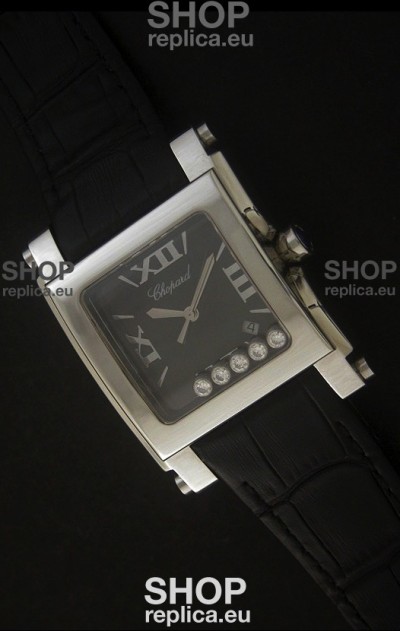 Chopard Happy Sport Swiss Replica Watch in Black Dial