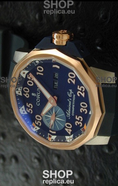Corum Admiral's Cup Competition Swiss Replica Watch in Blue Dial