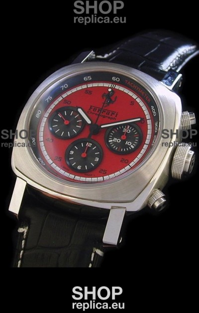 Ferrari Granturismo Swiss Replica Watch in Red Dial